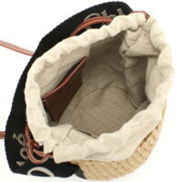 Chloe Basket Bag Beige - Picture 3 of 5